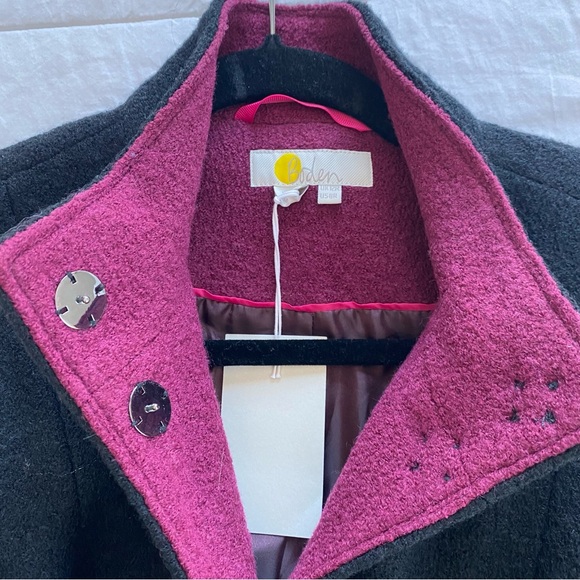 Boden Hengrave Coat Black NWT 8 - Picture 6 of 15
